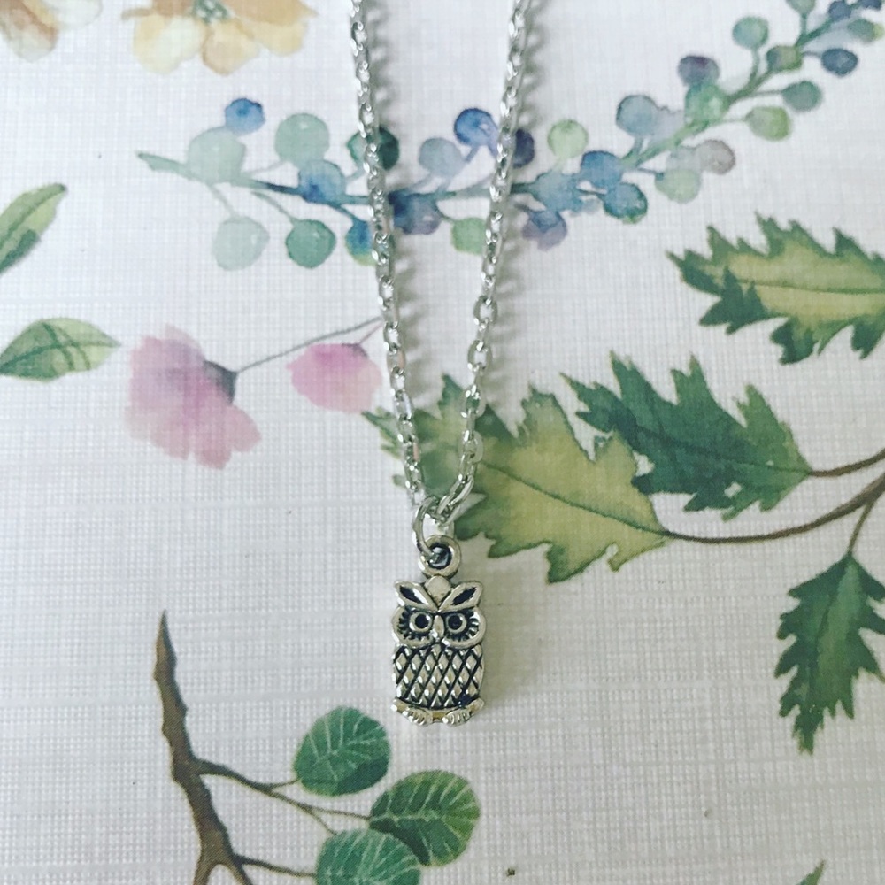 Tiny Owl Necklace